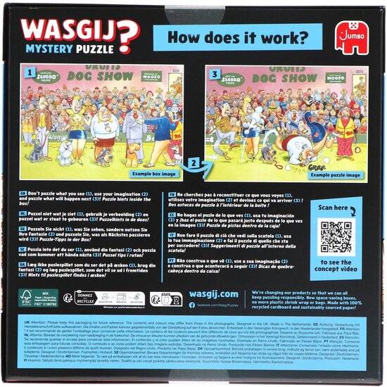 Wasgij Mystery 26 - Date Night! - 1000 stukjes puzzel - Legpuzzel volwassenen - Afbeelding 3