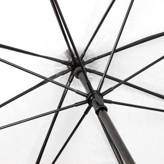 Falconetti - Paraplu - Ø 110 cm - Windproof - Transparant - Afbeelding 3