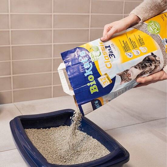Biokat's Classic 3in1 - 18 L - Kattenbakvulling - Klontvormend - Zonder geur - Afbeelding 3