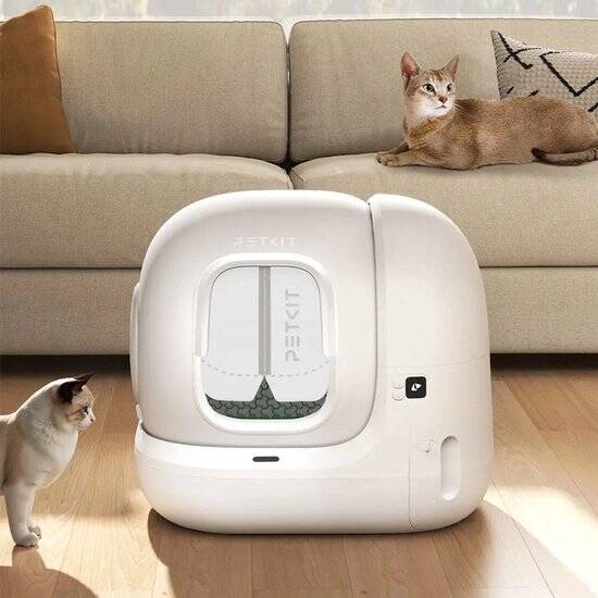 Petkit - Cat Litter Box - Magnetische gordijn - Anti geur- 2.0 - Afbeelding 2