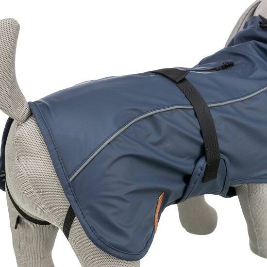 Trixie Be Nordic Regenjas voor Honden - Husum Blauw - Ruglengte 62 cm - XXXL - Afbeelding 3