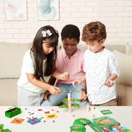Megableu De Wiebelboom - Uitdagend Kinderspel - Newton Actiespel voor 2-6 Spelers - Vanaf 6 Jaar - Behendigheid & Plezier - Afbeelding 2