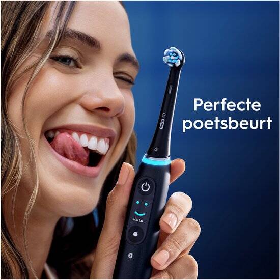 Oral-B iO Series Ultimate Clean - Originele opzetborstels - CrissCross borstelharen - 4 Stuks - Afbeelding 4