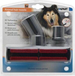 Scanpart stofzuigermond voor dierenharen 32 en 35 mm - Voor het verwijderen van honden en katten haar - Cat and dog - Geschikt voor AEG Bosch Electrolux Miele Moulinex Nilfisk Panasonic Philips Rowenta Siemens - Universeel