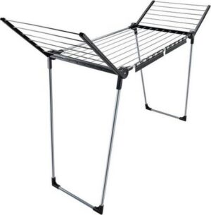 Leifheit droogrek Pegasus - 150 solid slim - black - antraciet