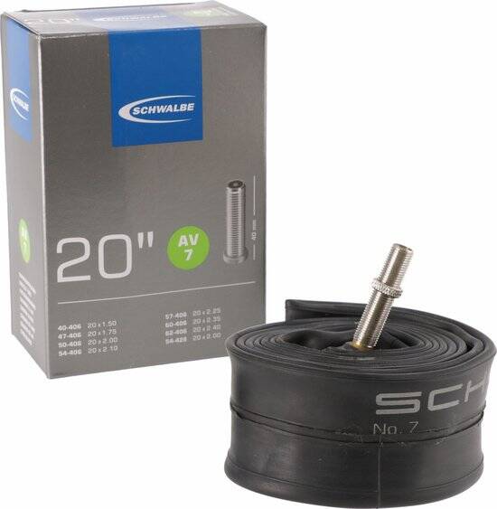 Schwalbe Binnenband 20 - ERTRO 62-406 - Autobandventiel