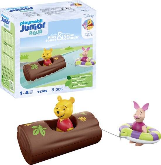 PLAYMOBIL Junior & Disney: Winnie's & Knorretjes wateravontuur - 71705