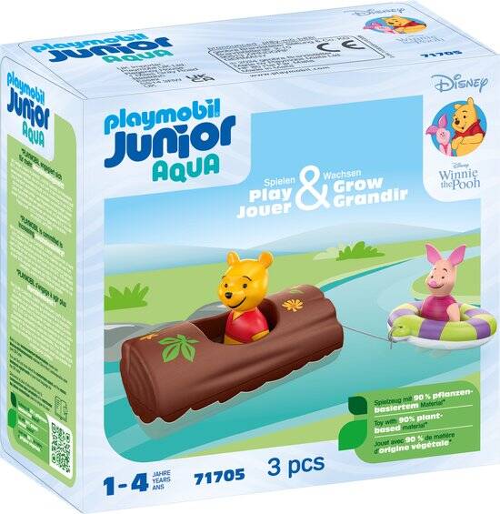PLAYMOBIL Junior & Disney: Winnie's & Knorretjes wateravontuur - 71705 - Afbeelding 3