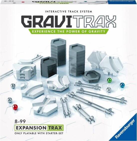 GraviTrax Tracks Uitbreiding - Knikkerbaan met 6 kogels - Gravi Trax