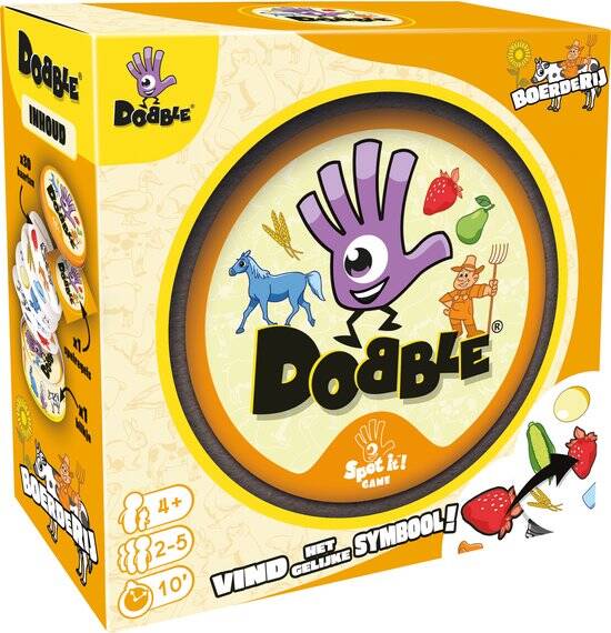Dobble Boerderij - Kaartspel - Afbeelding 3