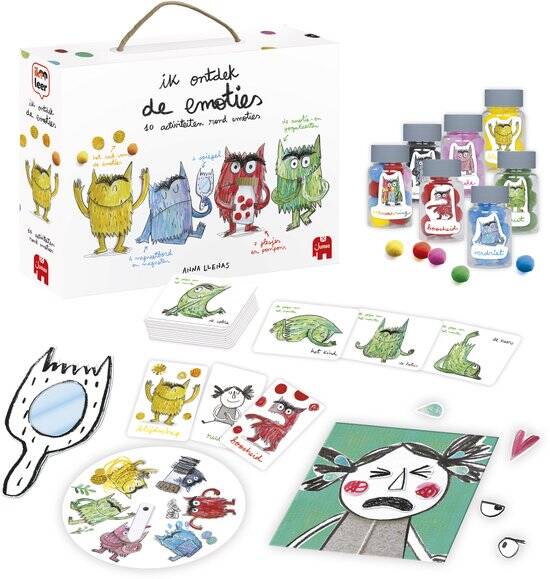 Jumbo - Ik leer Ontdekken Emoties - Kleurenmonster - Color Monster - Emoties - Vanaf 3 jaar - Afbeelding 2