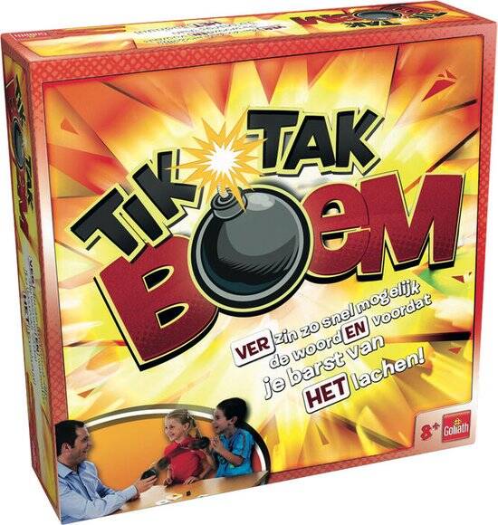 Goliath Tik Tak Boem - Kaartspel