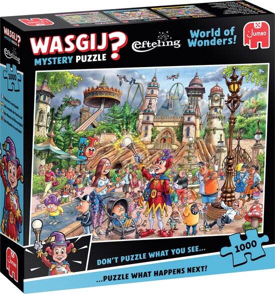 Wasgij Mystery Efteling Wereld Vol Wonderen 1000 stukjes - Legpuzzel
