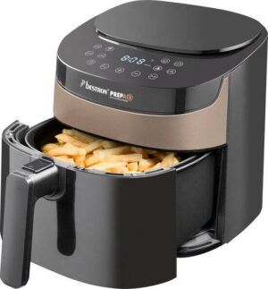 Bestron Airfryer AAF7004DSAT, Heleluchtfriteuse 4L- 8 Bakprogramma's - Beige
