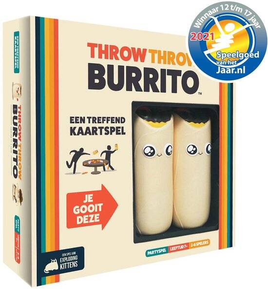 Throw Throw Burrito - Nederlandstalig Kaartspel - Afbeelding 3