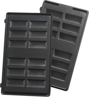 Tefal XA801312 - Plaat voor contactgrill - Mini Staafjes voor Snack Collection