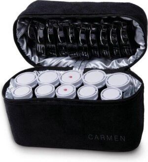 Carmen C2010 - Reis krulset - 10 rollers - Inclusief reisetui - Dual Voltage