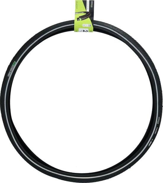 Dresco Anti-Lek Buitenband Traveller 28x1 5/8x 1 3/8 (37-622) Reflectie Zwart - Afbeelding 3