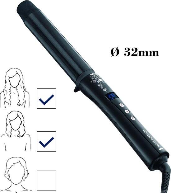 Remington CI9532 Pearl Pro - 32 mm Krultang - Afbeelding 2