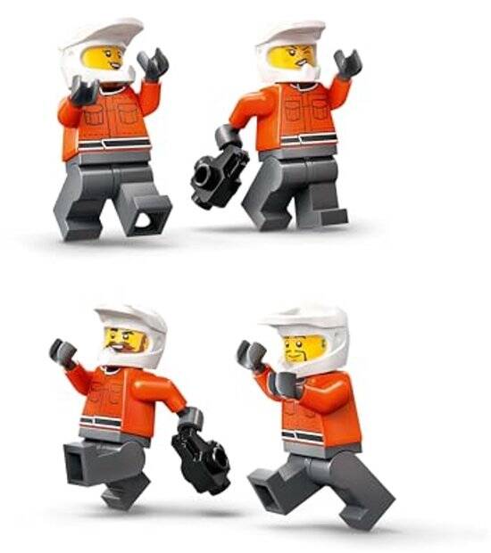 LEGO City F1 pitstop en pitcrew met Ferrari auto - 60443 - Afbeelding 3