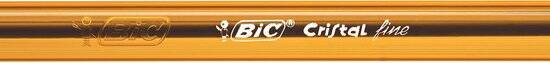 BIC Cristal Original Dunne Balpennen - Groen - Doos van 50 Stuks - Dunne Punt 0.8 mm - Afbeelding 3