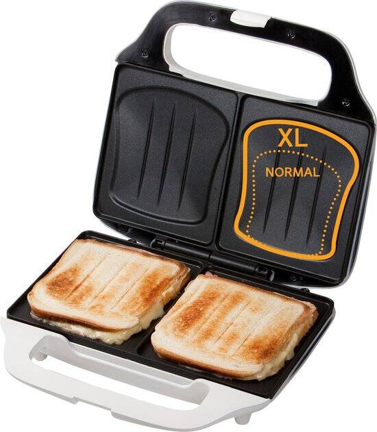 DOMO DO9056C Tosti-apparaat / Croquemachine XL - 2 tosti's - Voor grote boterhammen - Afbeelding 2