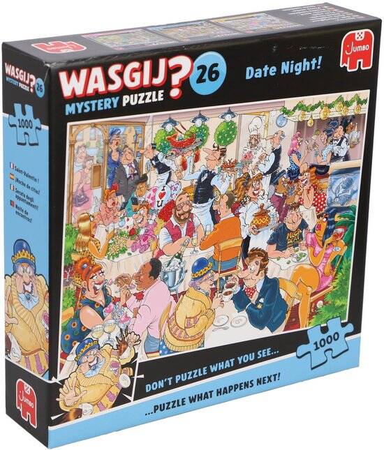Wasgij Mystery 26 - Date Night! - 1000 stukjes puzzel - Legpuzzel volwassenen - Afbeelding 2