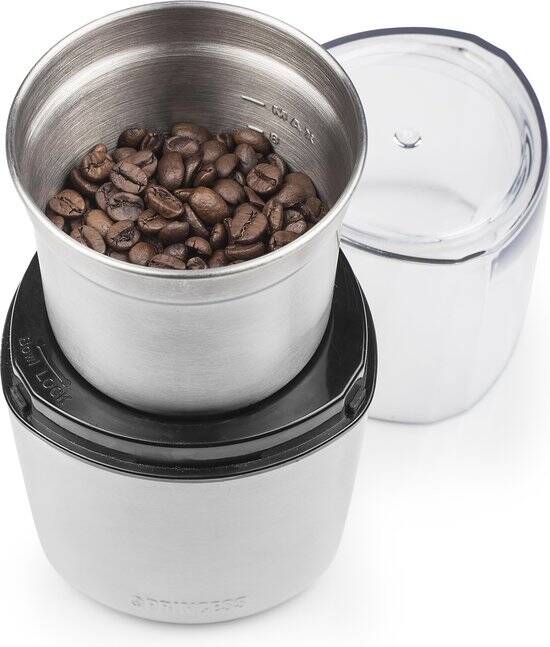 Princess 221040 Multi Hakmolen – Food chopper - Roestvrij Staal - 300ml - 200W - 2 afneembare bekers met 2 messensets - nat en droog gebruik - Afbeelding 5