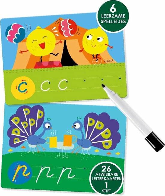 Jumbo - Ik Leer - Letters Schrijven - Educatief spel - Vanaf 4 jaar - Afbeelding 4