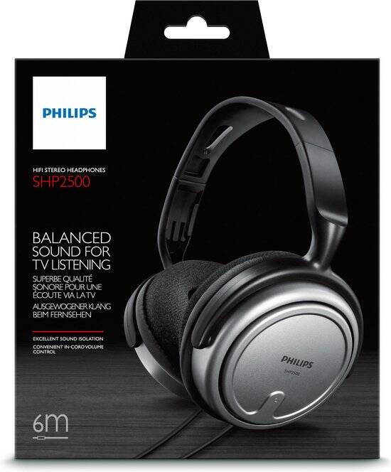 Philips SHP2500 - Over-Ear Koptelefoon - Zilver - Afbeelding 4