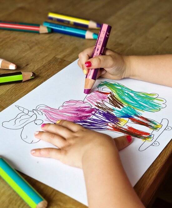 STABILO Woody 3 in 1 Duo - Multi Talent Kleurpotlood - Etui Met 10 Kleuren + Puntenslijper - Afbeelding 4