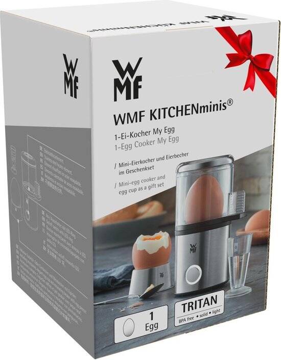 WMF KITCHENminis - Eierkoker - 1 Persoon - Compact - Roestvrij Staal - Modern Design - Afbeelding 5