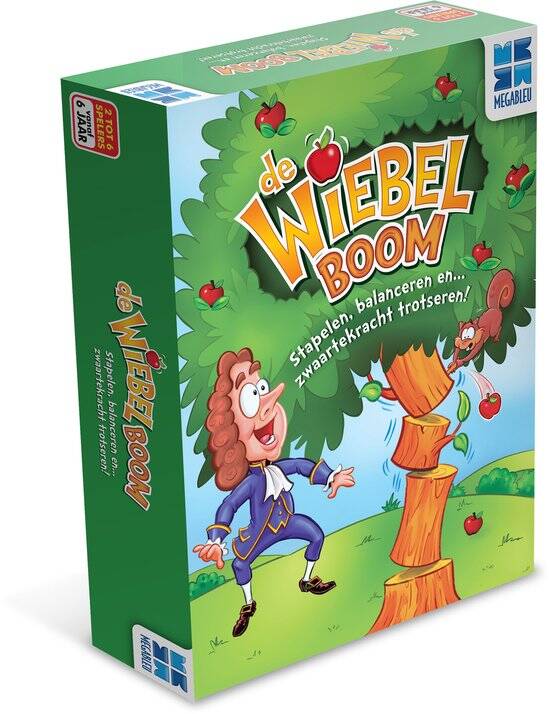 Megableu De Wiebelboom - Uitdagend Kinderspel - Newton Actiespel voor 2-6 Spelers - Vanaf 6 Jaar - Behendigheid & Plezier - Afbeelding 3