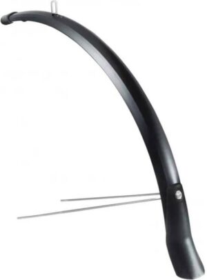 Eurofender spatbord 28 inch - voorspatbord - mat zwart - 51 mm breed