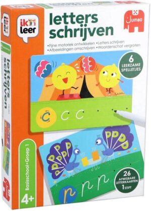 Jumbo - Ik Leer - Letters Schrijven - Educatief spel - Vanaf 4 jaar