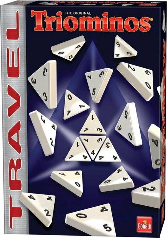 Goliath Triominos Travel - Bordspel - Reiseditie - Afbeelding 2