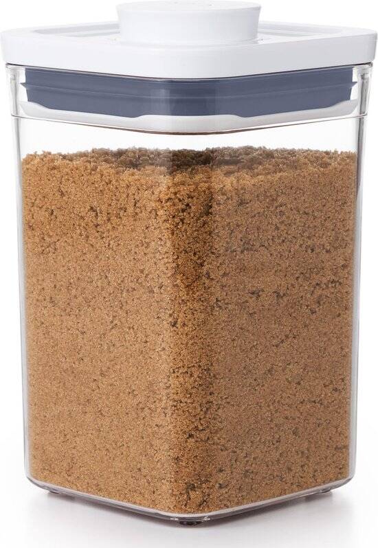 OXO Voorraadbus 'POP' 2.0 klein vierkant - laag (1,0 liter)