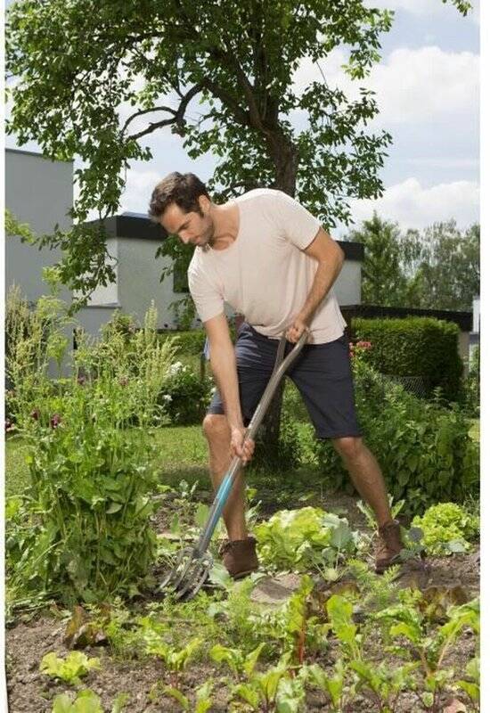 GARDENA NatureLine Spitvork - FSC Keurmerk - Grijs - Afbeelding 4