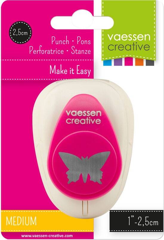 Vaessen Creative Pons - Vlinder - 15x24mm - Afbeelding 5