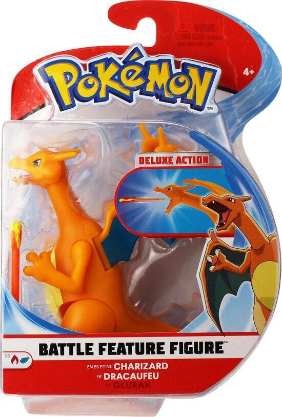 Pokémon Battle Feature Speelfiguur - Charizard 11 cm - Afbeelding 3