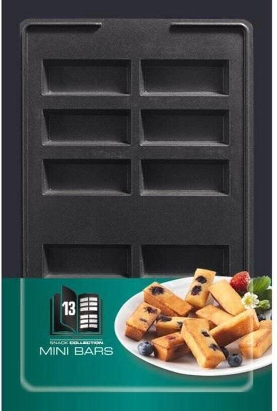 Tefal XA801312 - Plaat voor contactgrill - Mini Staafjes voor Snack Collection - Afbeelding 3