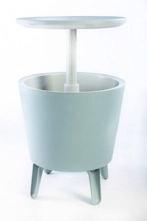 Keter Coolbar Partytafel - 49.5x49.5x57cm-84.5cm - 30 L - Blauw