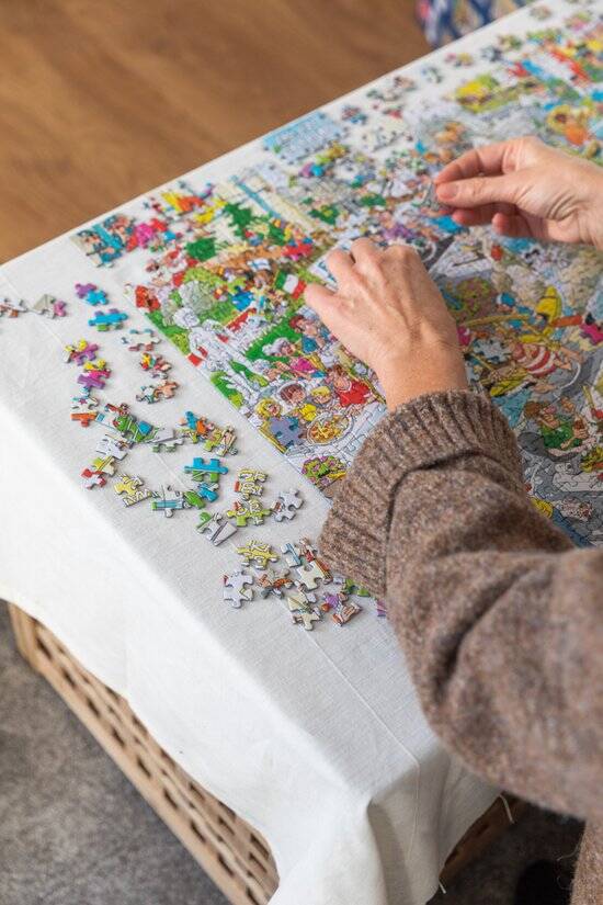 Jan van Haasteren - De Wijngaard - 1000 stukjes puzzel - Legpuzzel - Afbeelding 3