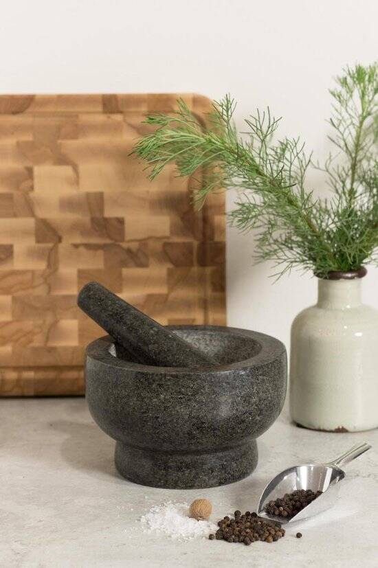 Inno Cuisinno - Vijzel - Graniet - Ø18 x h 11 cm - Afbeelding 2