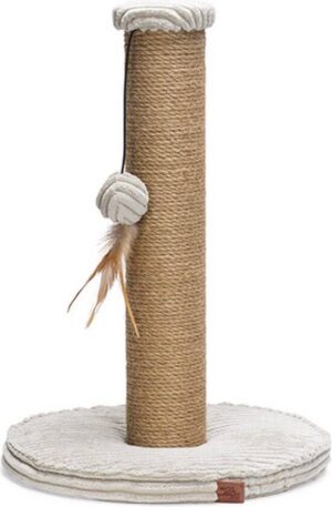 Designed by Lotte Ribbed - Krabpaal - Lichtgrijs - 35x35x50 cm
