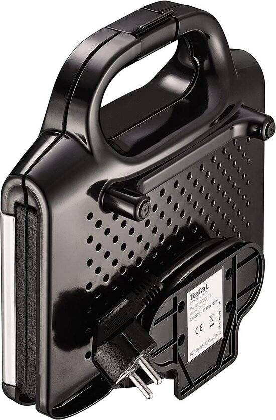 Tefal Ultracompact SM1552 - Tosti-apparaat - Compact Design - Anti-aanbaklaag - Veilig in gebruik - 700W - RVS - Afbeelding 3