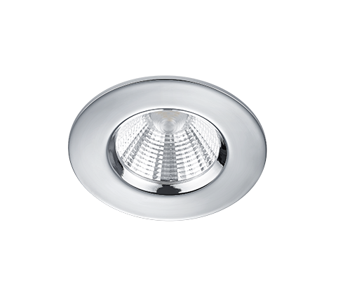 TRIO ZAGROS - Inbouwspot - Chroom - incl. 1x SMD 5,5W