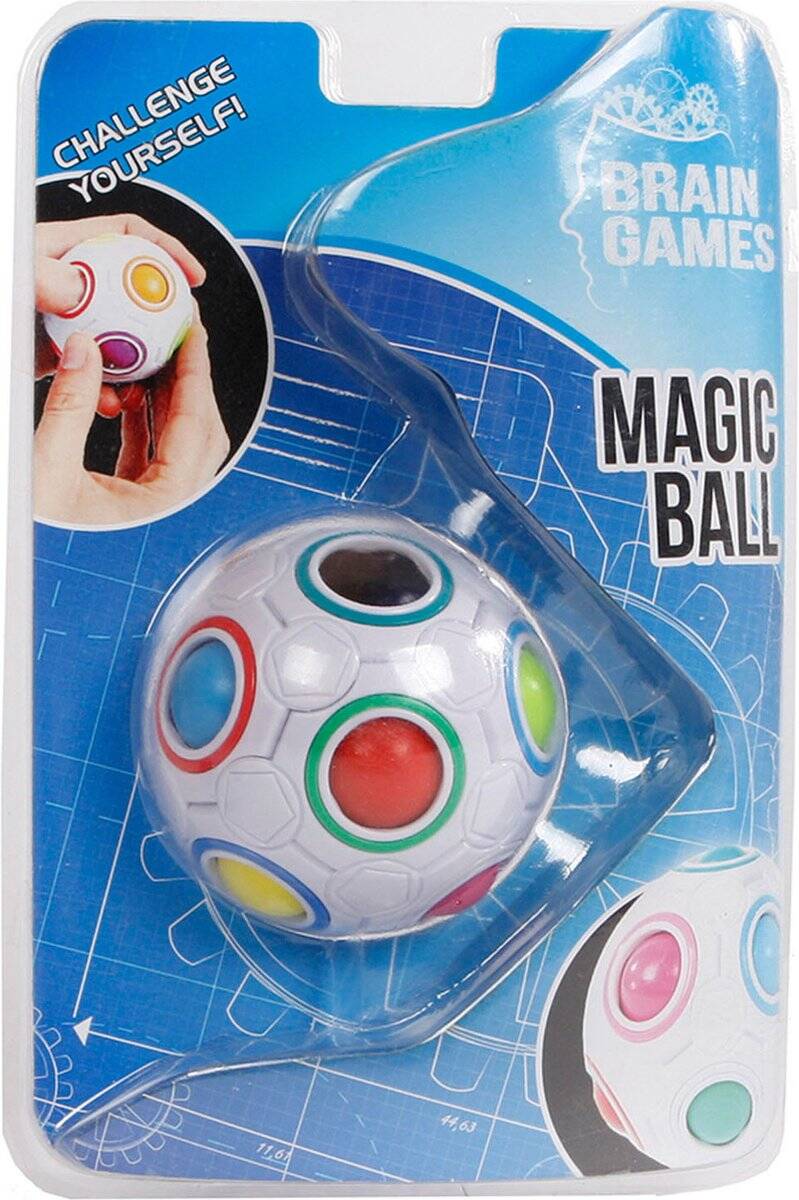 Brain Games Breinbreker Magische Bal 65 Mm Wit - Afbeelding 2
