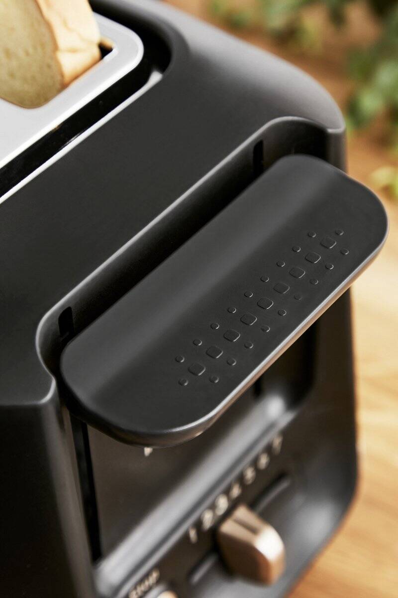 Tefal Includeo TT5338 - Broodrooster - 2 Sneden brood - Extra Breed - 7 Bruiningsniveau's - Hoge lift - Zwart - Afbeelding 4