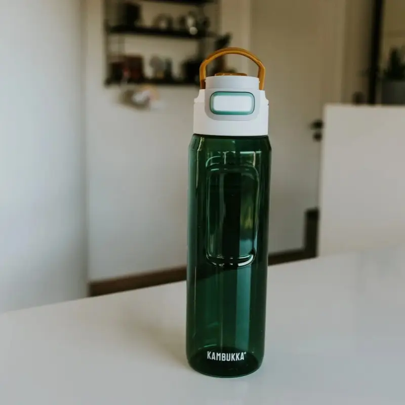 Kambukka Elton drinkfles 1L - Olive Green met 3-in-1 deksel en makkelijke reiniging - Afbeelding 3